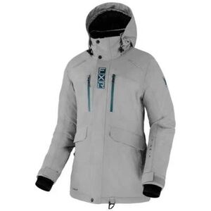 FXR Women's Gray & Ocean Ski Jacket